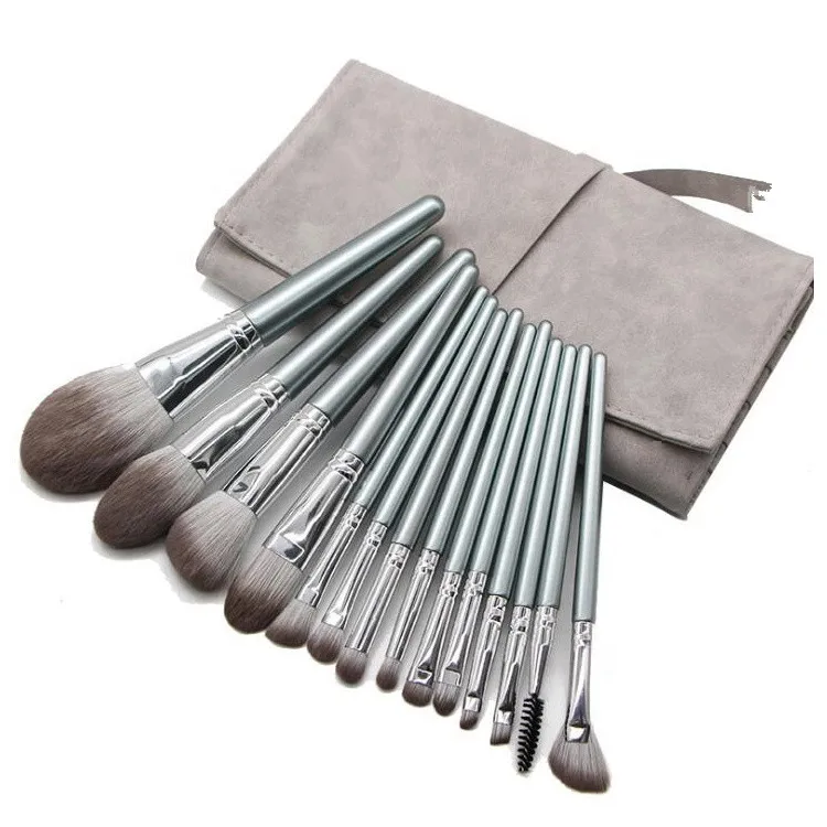 

14pcs makeup brushes set with case private label