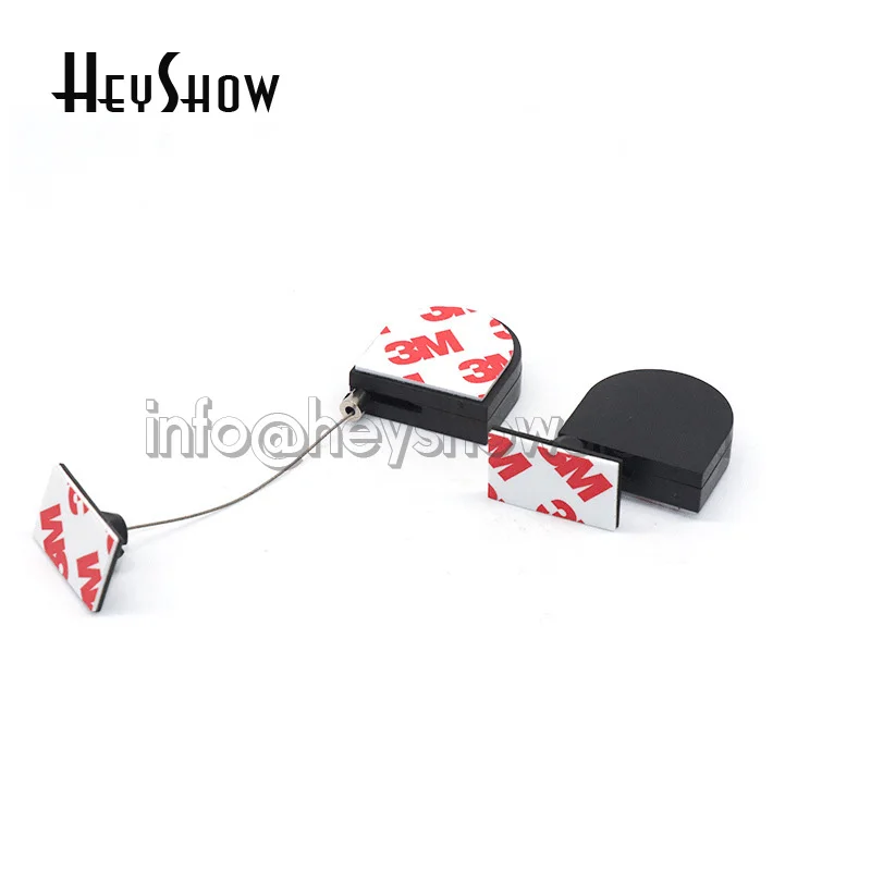 

Universal Jewelry Pull Box Accessory Anti Theft Winder Tools Display Recoiler With different Tail Steel Wire