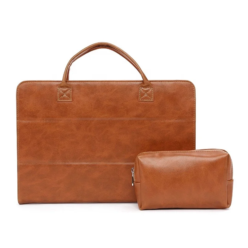 

Customized Size Practical Hand-held Laptop Case Sleeve Briefcase for macbook air 15.6 inch