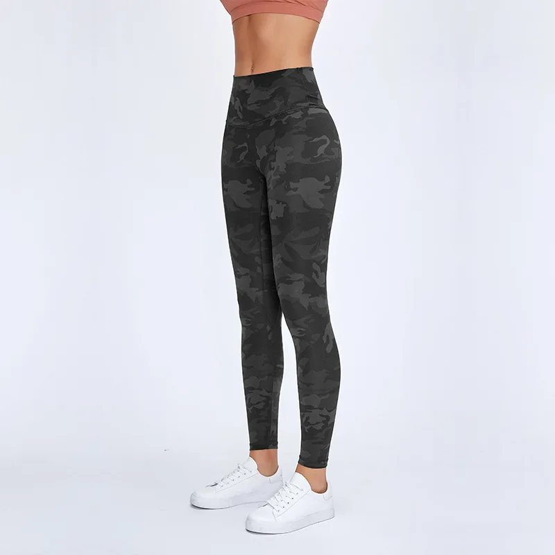 

2021 Dropshipping Camo Leapord Snake Digital Printed Sublimated Yoga Pants Fitness Clothing Custom Logo Active Wear Yoga Legging