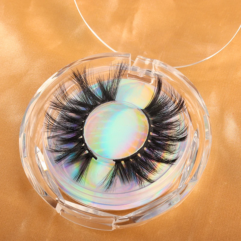 

Best quality 3d mink lashes eyelashes 25 mm 3d mink eyelash with magnetic box 25mm mink lashes, Natural black