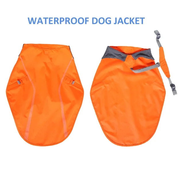 Waterproof Pet Dog Apparel Hunting Dog Vest,Personalized Outdoor Dog Jacket Vest,Fluo Orange