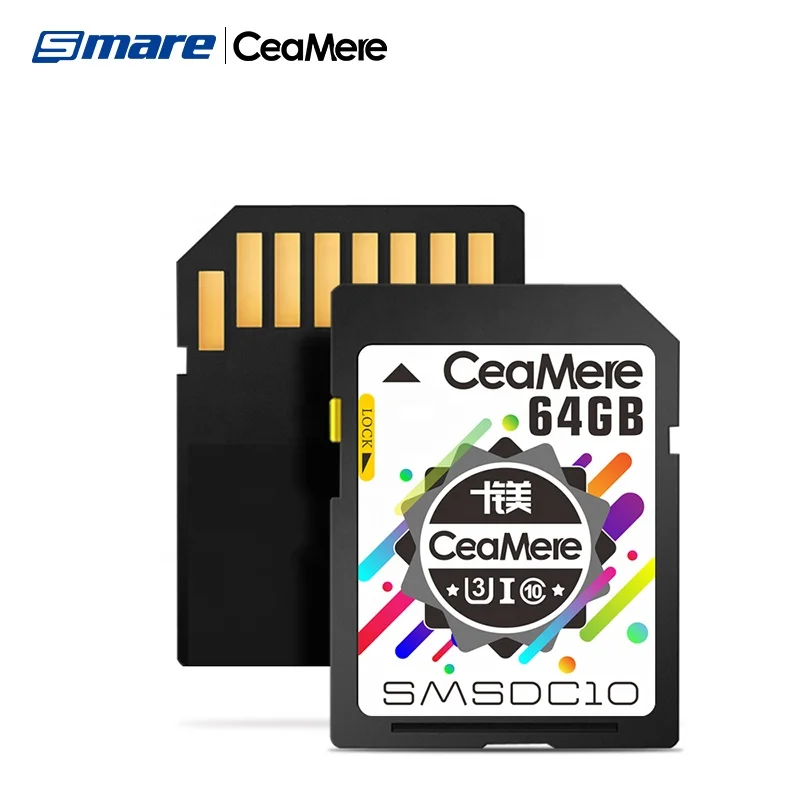 

Ceamere Hight Speed Original Memory card 64GB Camera Storage Cards 4GB 8GB 32GB 128GB 256GB Class 10 Memory Kort Card 64GB