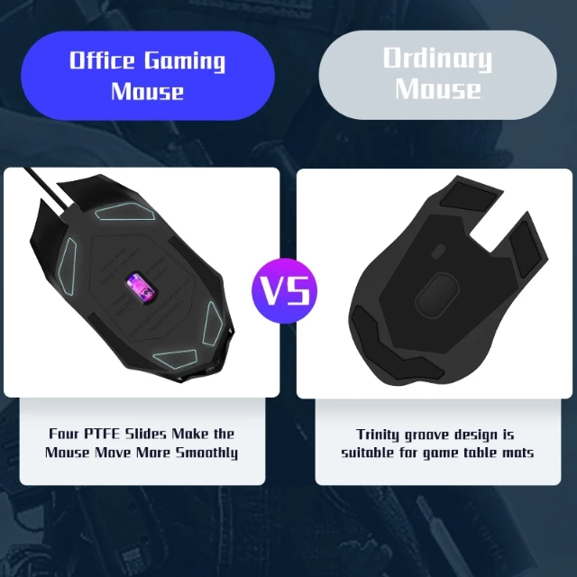 

Microprocessor Oem Rgb Lightweight Gaming Mouse