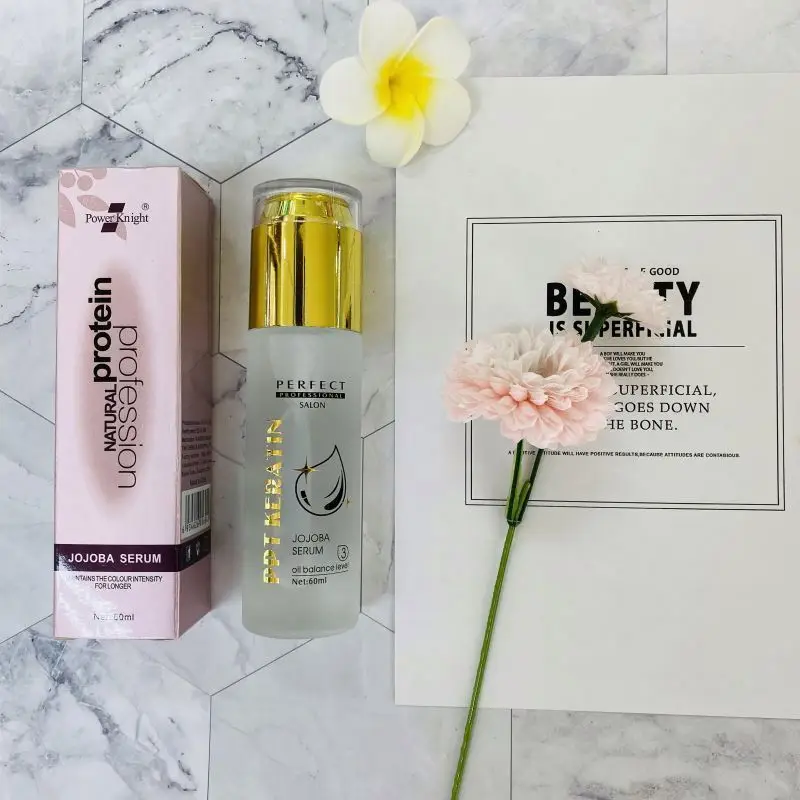 
Power Knight Pro Thchs Wholesale Keratin Lavender And Rose Essential Aroma Smooth Repair Hair Oil No Fragrance 60Ml 