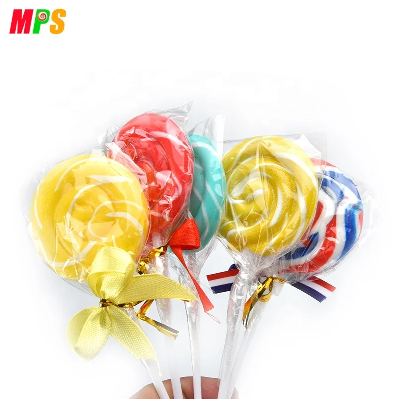 

Hot selling 12g colorful swirl sweet