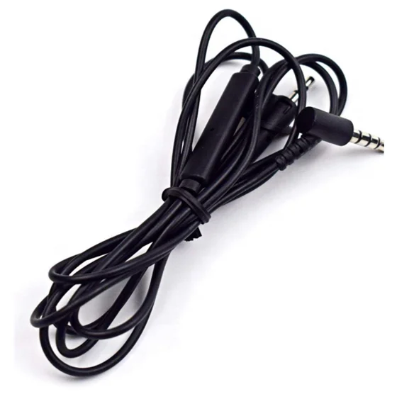 

Free Shipping Replacement Headphone Audio Cable Cord for Around Ear AE2 AE2i Headphones with Microphone, Black