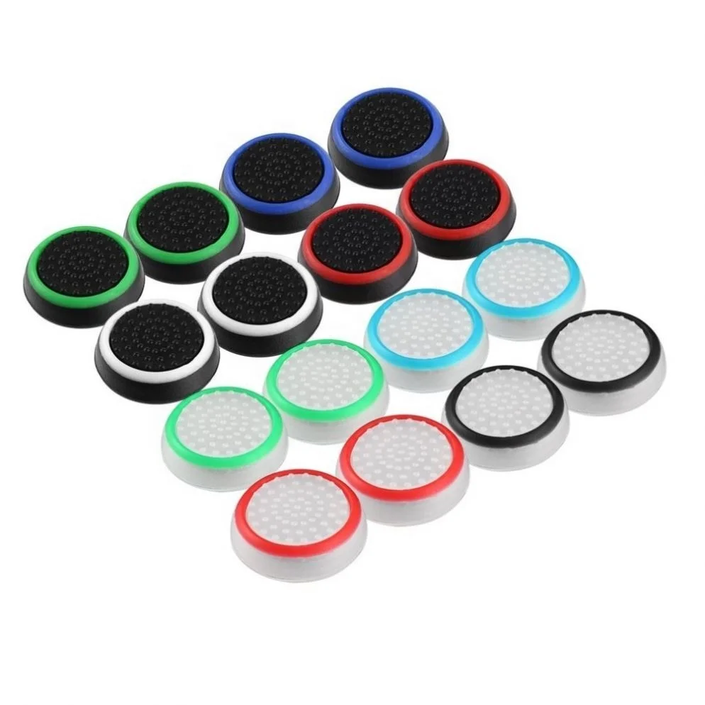 

2021 Best Game Accessories Protect Cover Silicone Thumb Stick Gripcaps For Ps5 Ps4 Xbox 360 One Controllers