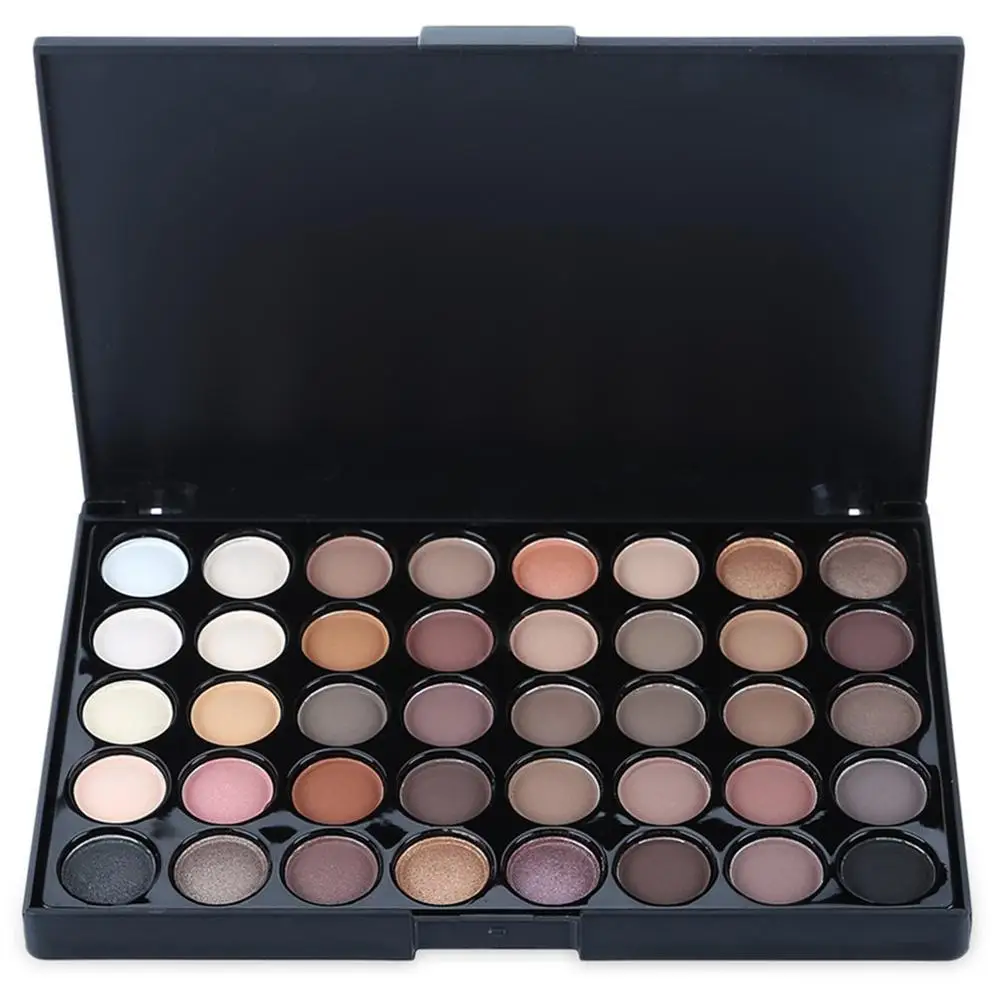 

40 Colors Matte Eyeshadow Palette Glitter Shimmer Waterproof Cosmetic Eyeshadow