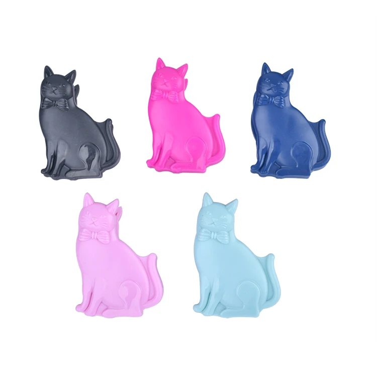 

Hot Selling Cute Cat Kitten Fresh Food Bag Clip For Sealing Snack Chips Bag, Multicolors(green, blue, pink, orange, red)