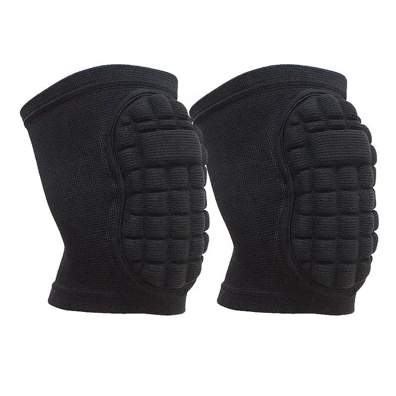 

Thickened Sponge Knee Pads Knee Protector For Dancing Kneeling Volleyball Playing, Black