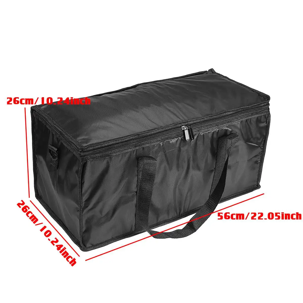 

40L Extra Large Insulated Cooler Bag Men Thicken Thermal Ice Pack Weekend Picnic Food Beer Storage Container Refrigerator Pouch, Black