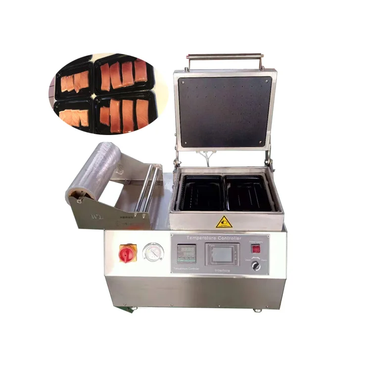 

Multifunctional vacuum skin packing machine processing fish skin pack machine