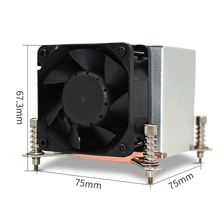 

lga 1156 cpu cooler 1150 1155 1366 2011 2u High-quality silent computer case cpu pc cooler