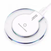 

Universal Fantasy Wireless Charger With LED Light For Mobile Phone K9 Crystal Wireless Charger