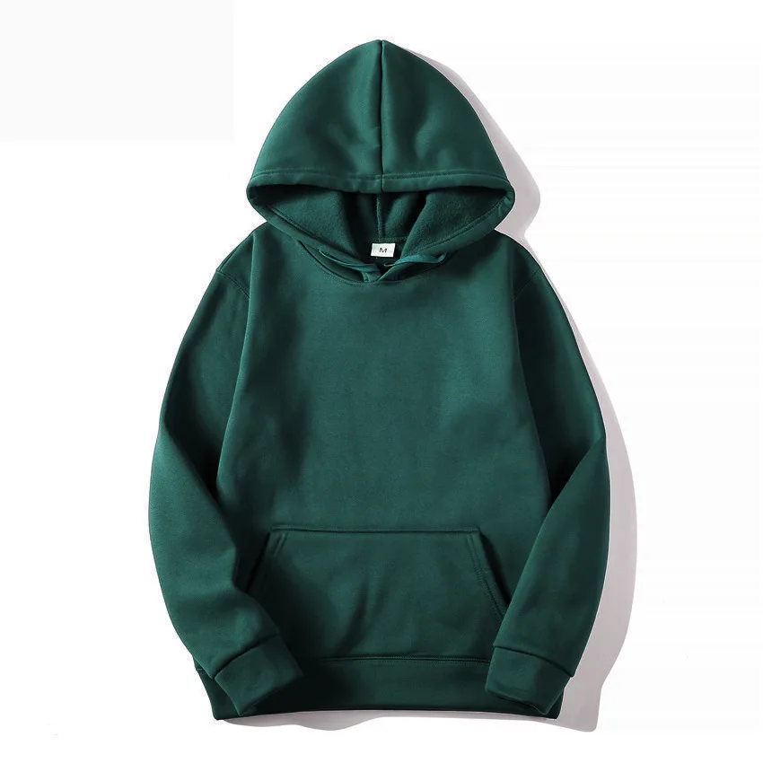 

Custom logo Fashion Long Sleeve Top Pullover Mens Hoodies & Sweatshirts Green Hoodies