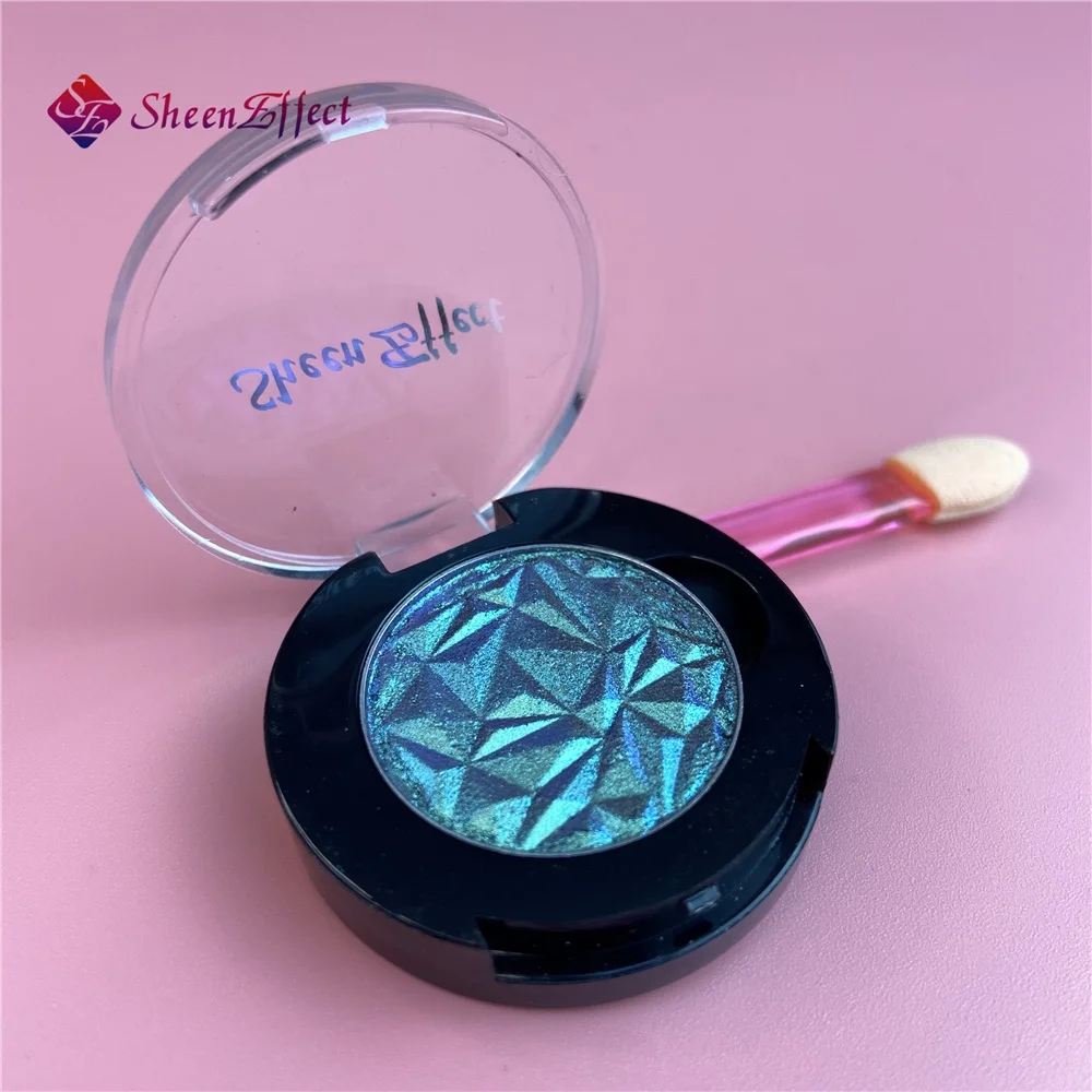 

SheenEffect Chameleon multichrome pigment pressed eyeshadow shimmer duochrome loose mica powder