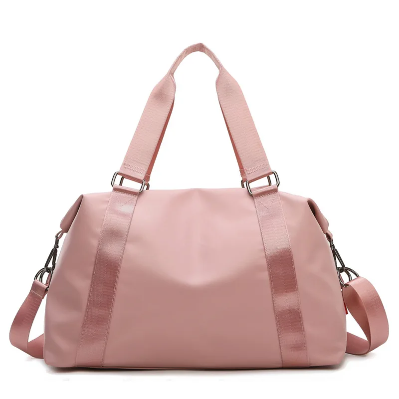

Large Capacity Women Travel Bag Sequins Pink Waterproof Gym Sport Bags For Fitness Training Yoga Duffle Bag