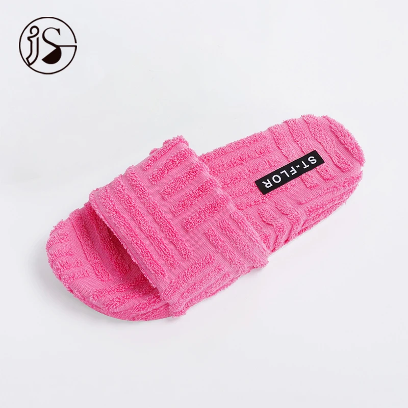 

Factory Direct sales Fashion Women's towel shoes girls slippers indoor warm women's slippers non-slip girls slippers, Customized color