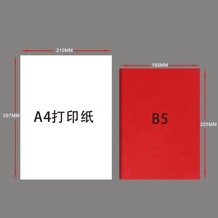 
Good quality customized office blank A4 note book printing 
