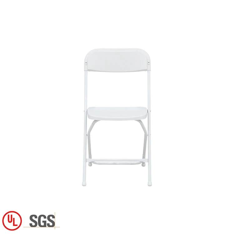 
Wholesale Outdoor / Garden White Resin Plastic Wedding Folding Chairs Event For Sale 