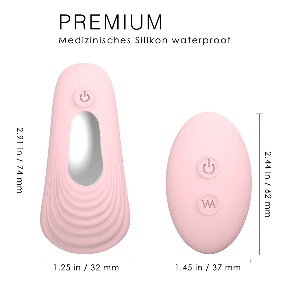 Tragbarer Vibrator mit Fernbedienung für Erwachsene, geeignet für die Selbstbefriedigung von Frauen oder das Vorspiel zu zweit._voghion.com