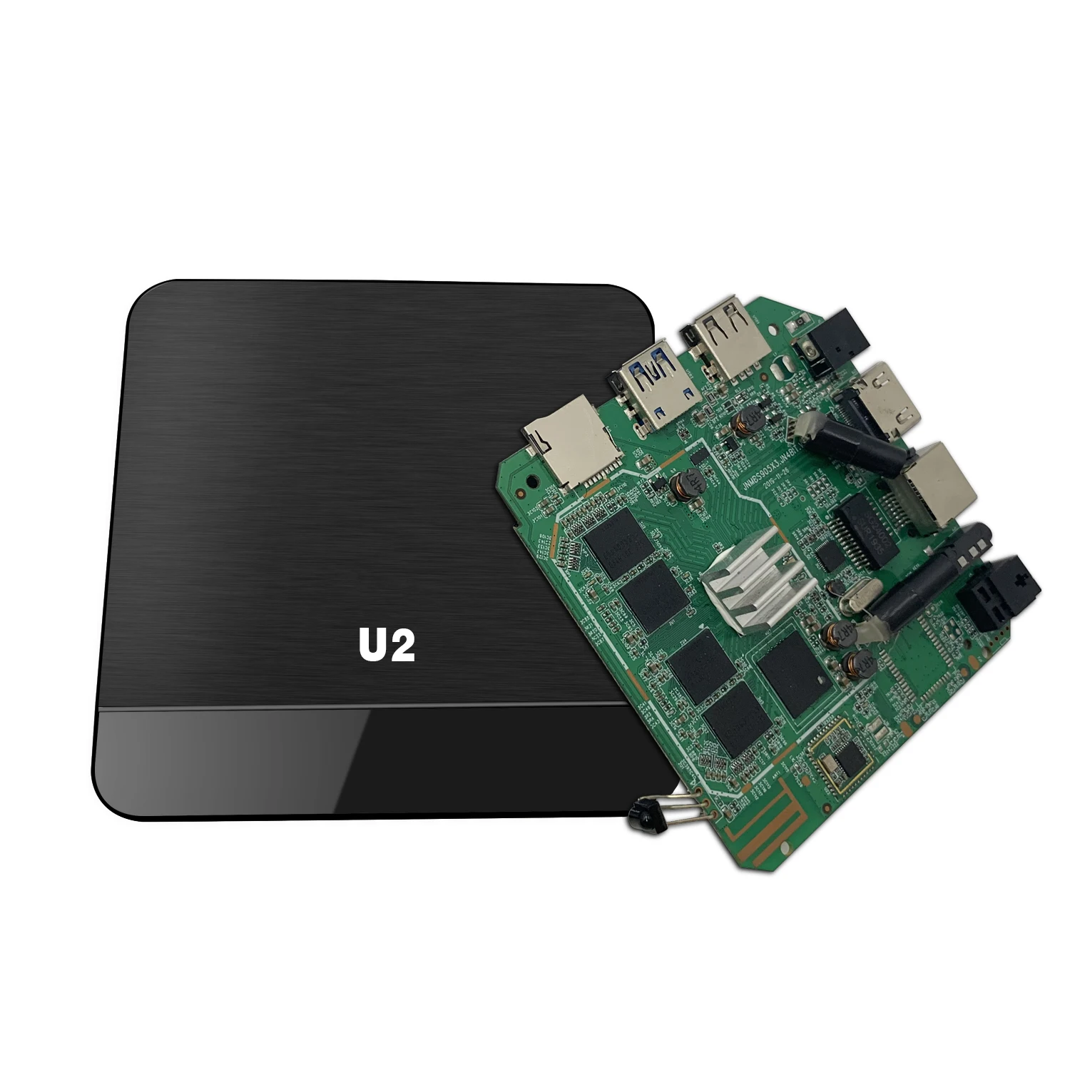 

2021 Xangshi wholesale price top rank amlogic s905x3 support netflix 4k video iptv subscription good omens tv series ott tv box, Black