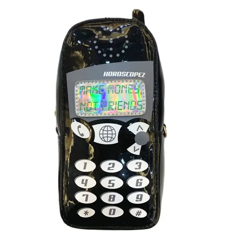 

Xianjian Unique Laser Purse Telephone Purse Bags Pouch Personality Girls Funky Purse Pink Purse