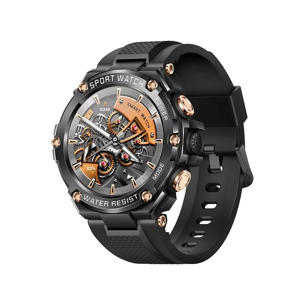 

New T88 Smart Watch for Men Sleep Heart Rate Monitor Reloj Inteligente Outdoor Sports Smartwatch with BT Call 800mAh Big Battery