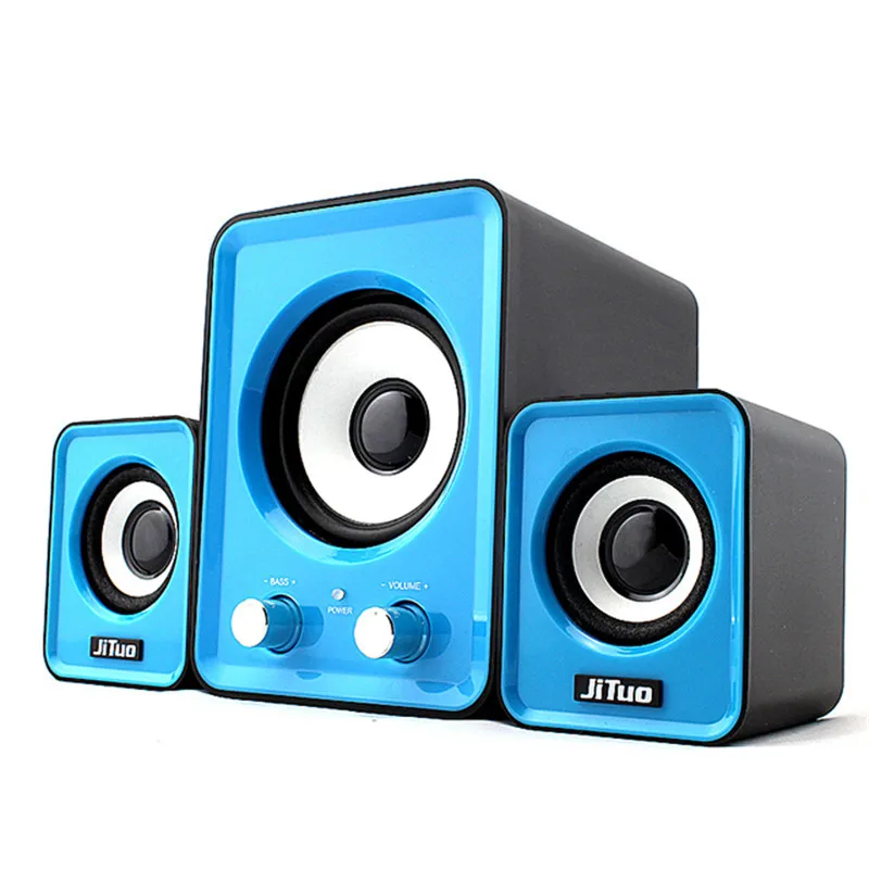 

2805 USB2.1 multimedia wood parlantes activos audio computer home speaker