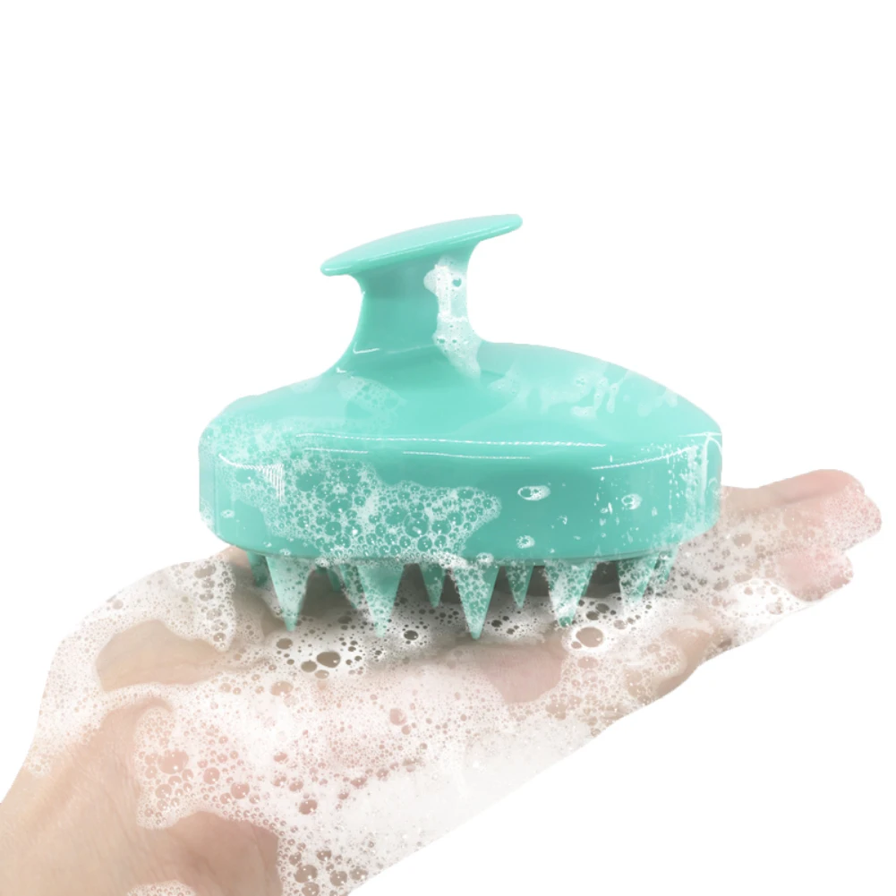 

Silicone Head Body Scalp Massage Brush Comb Shampoo Hair Washing Comb Shower Brush Bath Spa Slimming Massage Brush, Picture