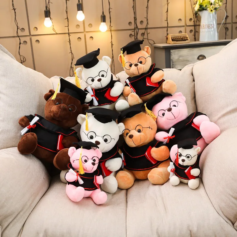 

Gift Doctor Teddy Bear Plush Toy Unisex 1pc/poly Bag + Teddy Bears Doll in Graduation Factory Custom Graduation Customer OEM