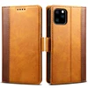 For iphone 11 pro max Retro magnetic Wallet stand type Soft TPU Cowhide leather phone case for apple 11 pro max Color matching