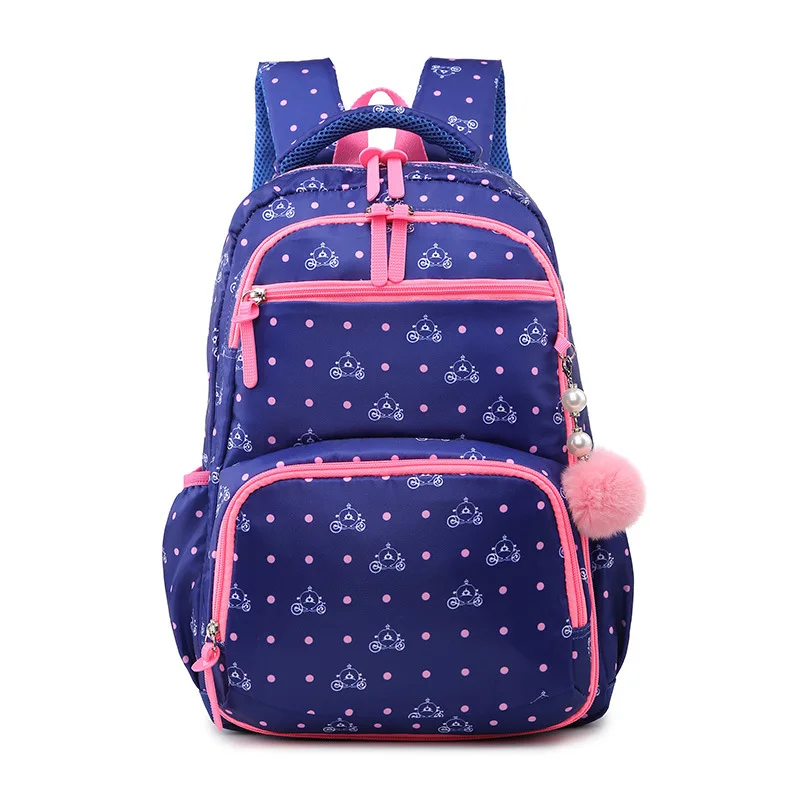 Korean backpack female printed backpack junior high school student schoolbag waterproof travel bag laptop bag leisure