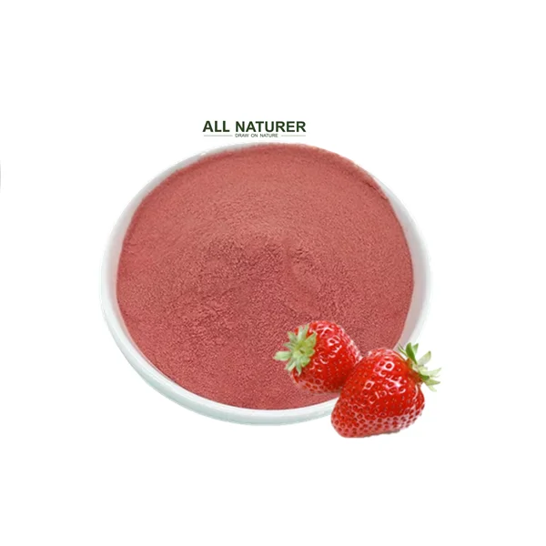 

Hot Sale Customizable Package Spray Dried Strawberry Fruit Juice Powder