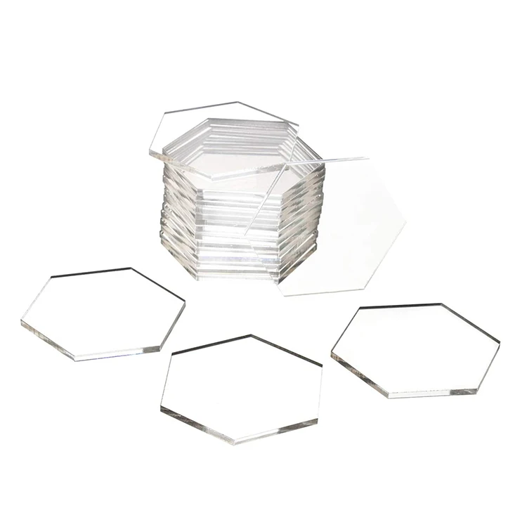 

Custom printing make your own design round various shape clear acrylic coasters for drinks