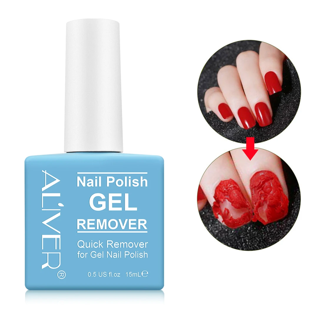 
Magic nail polish remover that quickly and easily removes nail gel in 3 5 minutes  (1600130814245)