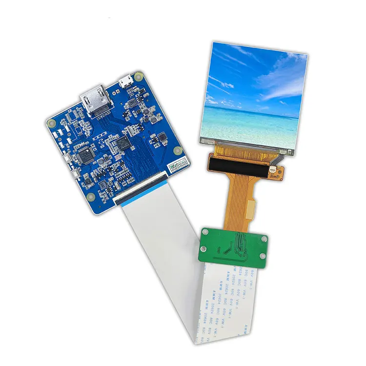 

2.9 inch square display 1440P 90Hz LCD Display MIPI interface LCD driver board for HMD AR VR display modules