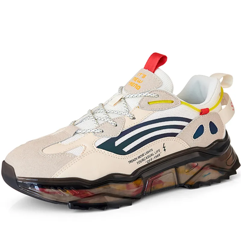 

Men Casual Shoes Light Artificial Leather Sneakers 2021 New Autumn Comfort spring Outdoor Breathable Casual Flats Shoes Men