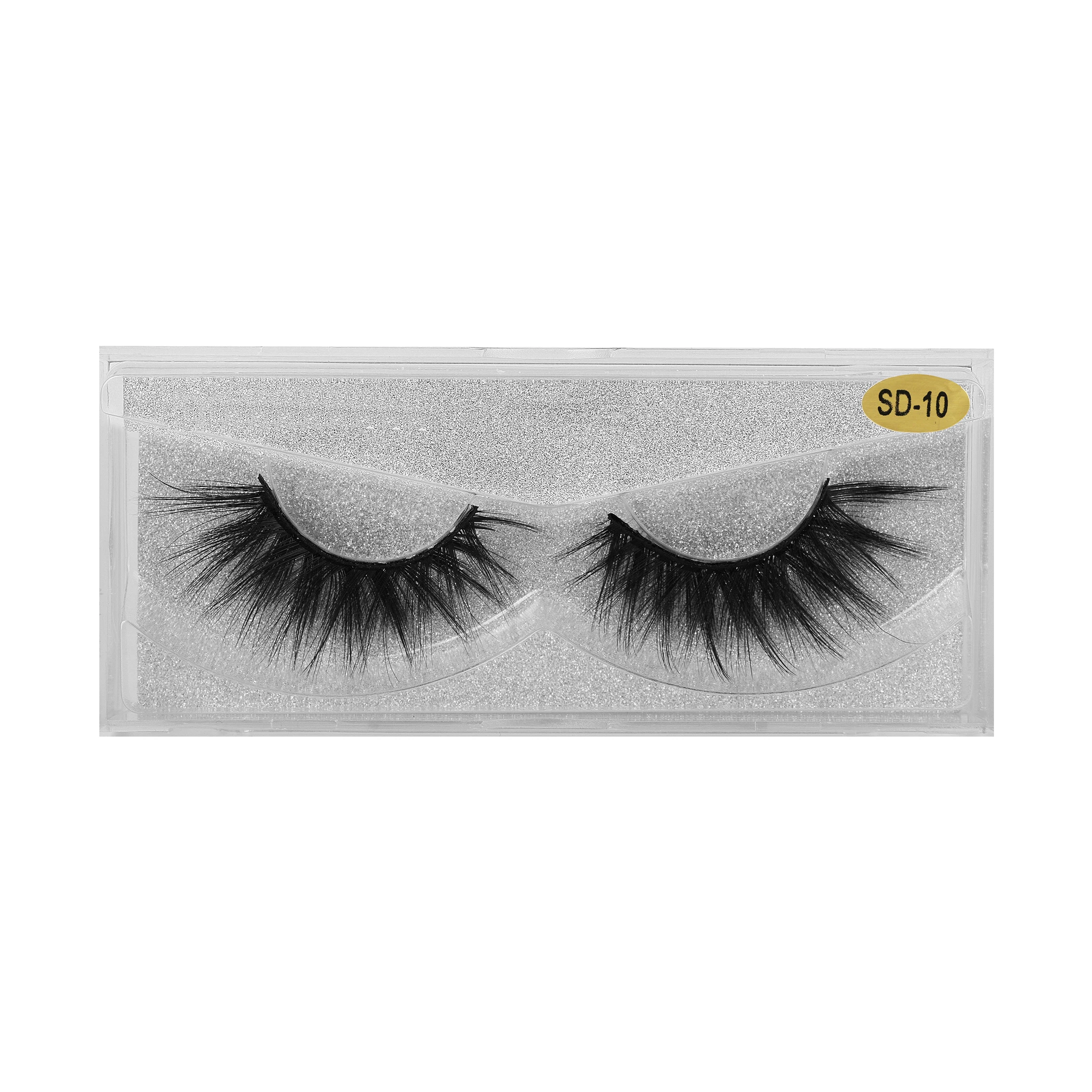 

2021 Hot Sale High Quality 3D Mink Eyelashes Vendor False Mink Own Brand Eyelash Fluffy False Mink Lashes
