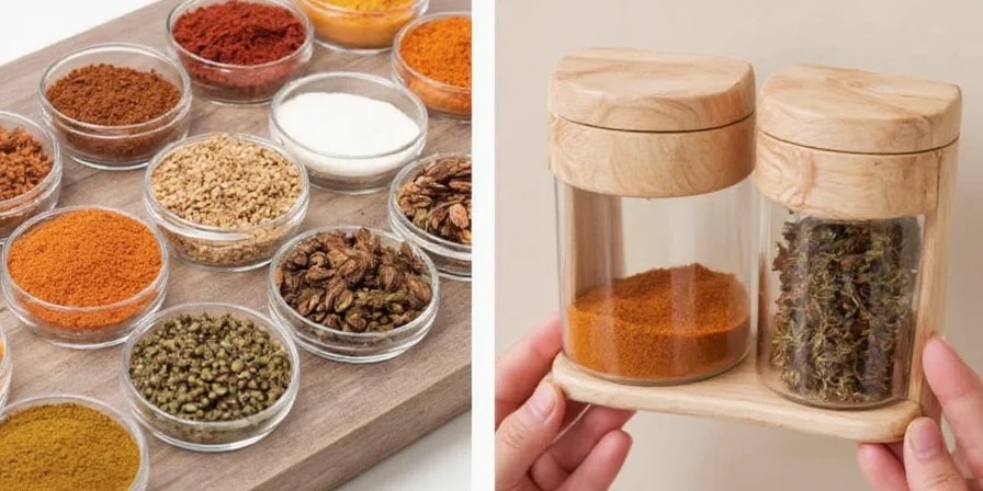 Pill bottle used as spice container