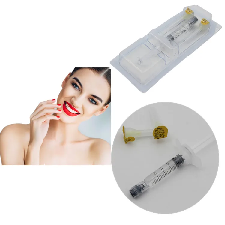 

Hyaluronic acid injection dermal fillers for lip injections, Transparent