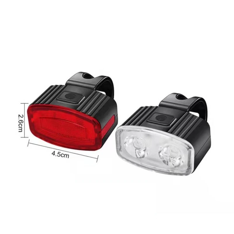 

Mini Portable Super Bright LED Light BG-3106 Bicycle Lamp USB Charging Mountain Bike Night Rider Lights Ebike Light