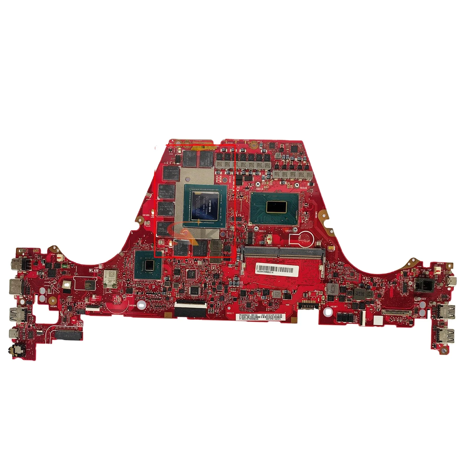 

GX701GW motherboard For Asus ROG Zephyrus S GX701GWR GX701G GX701 Laptop Motherboard with i7-9750H i7-8750H CPU RTX2070 RTX2060