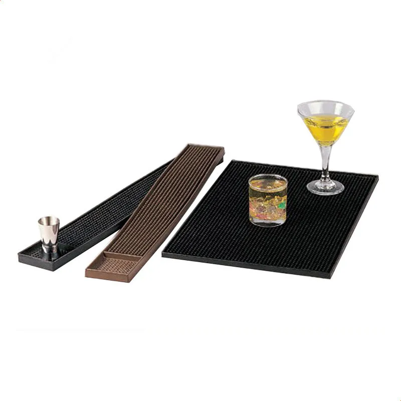 

bar counter table decorative rubber bar mat for bar mat accessories, Customized color