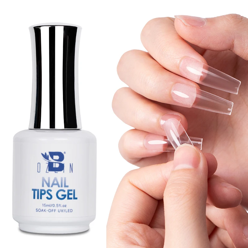 

Press On Nail Tips Gel Extension Oem Firmly Sticking No Heat Nail Tips Glue Soft Gel Nail Extension Tips