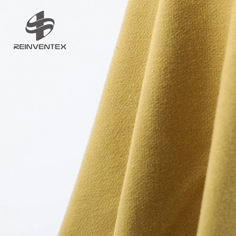 french terry plain fabric