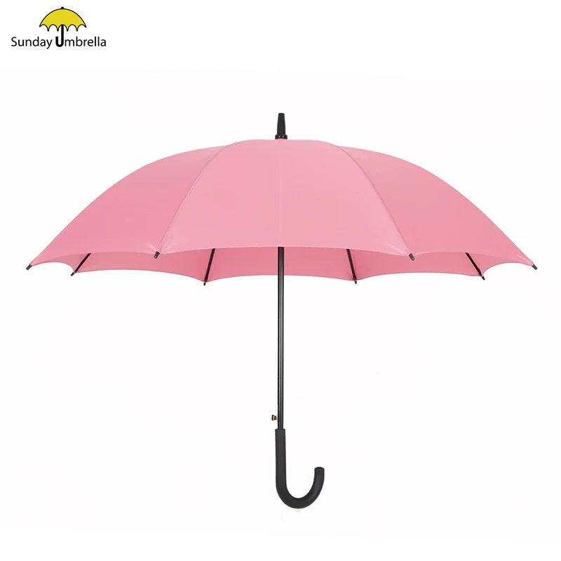 

SUNDAY Double bone umbrella male and female long umbrella hook straight handle umbrella