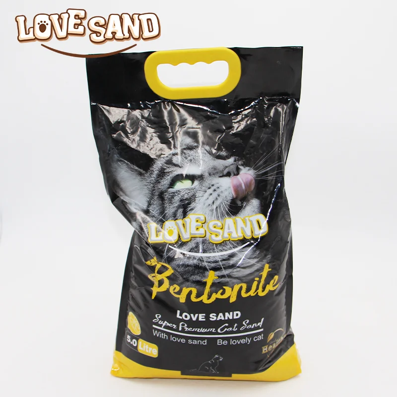 

EASY CLEAN bentonite cat sand with fragrance Arena para gatos, Greydish white