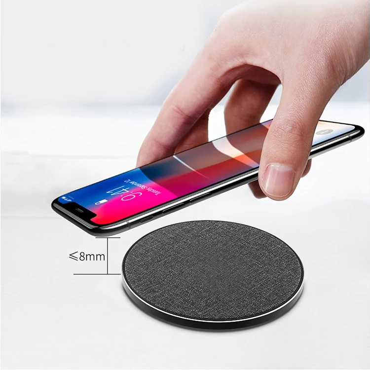 

Eco-Friendly Desk Creative Fast Charger Wireless Qi, Black